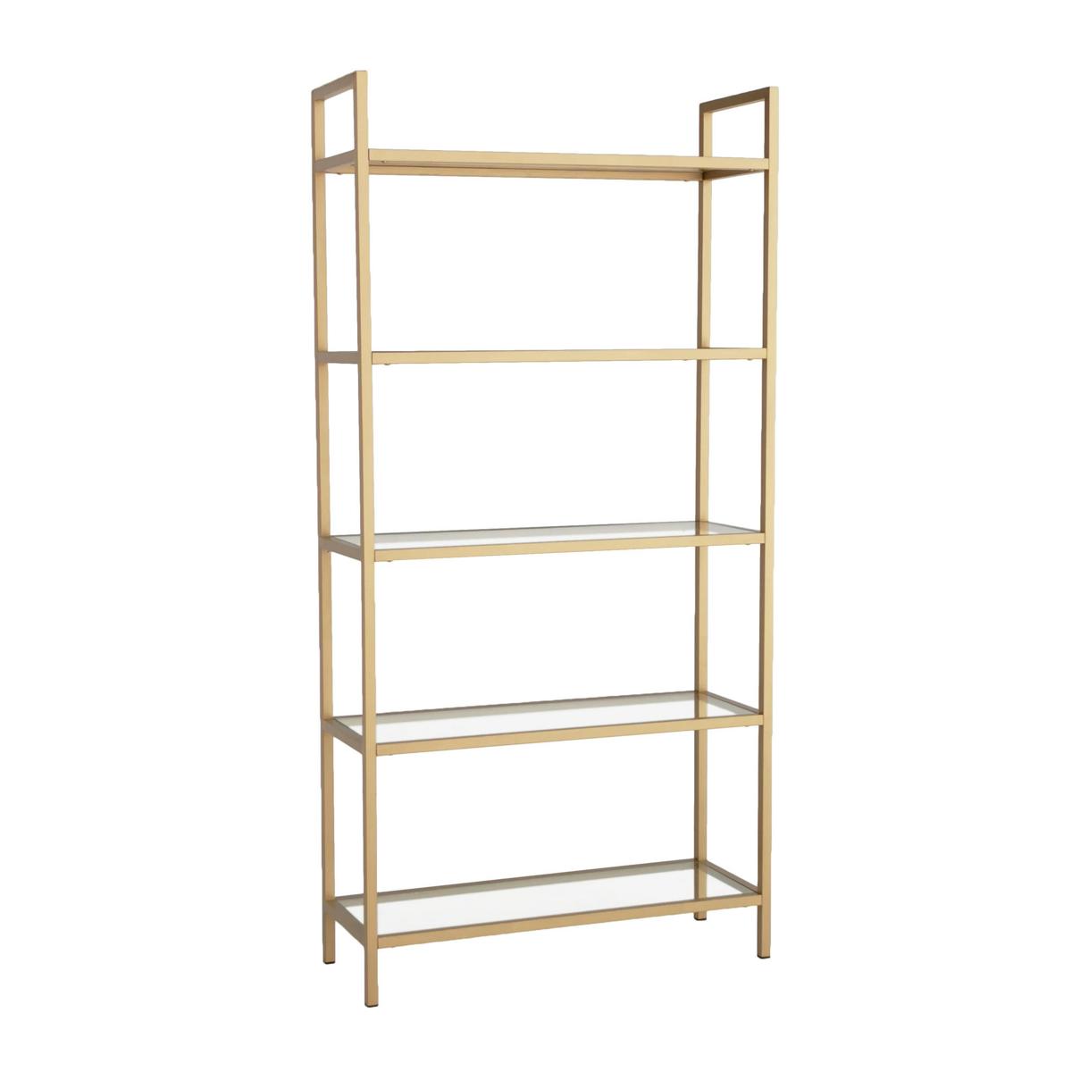 NORDVÄRK K101 Bokhylla, guld