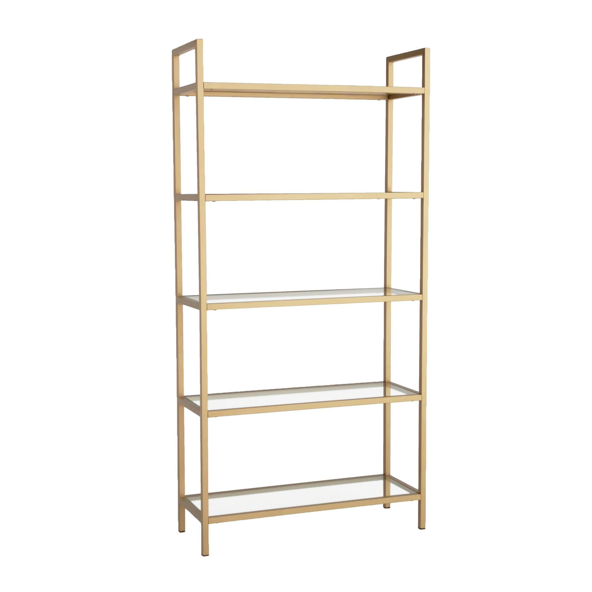 NORDVÄRK K101 Bokhylla, guld