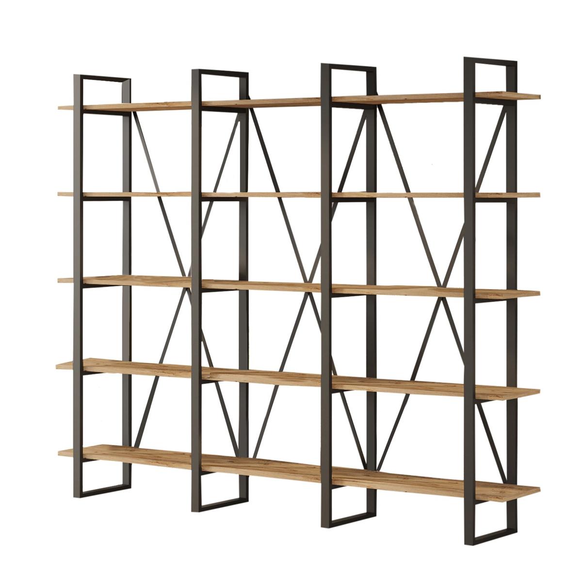 NORDVÄRK ML4 bokhylla, Atlantic Pine