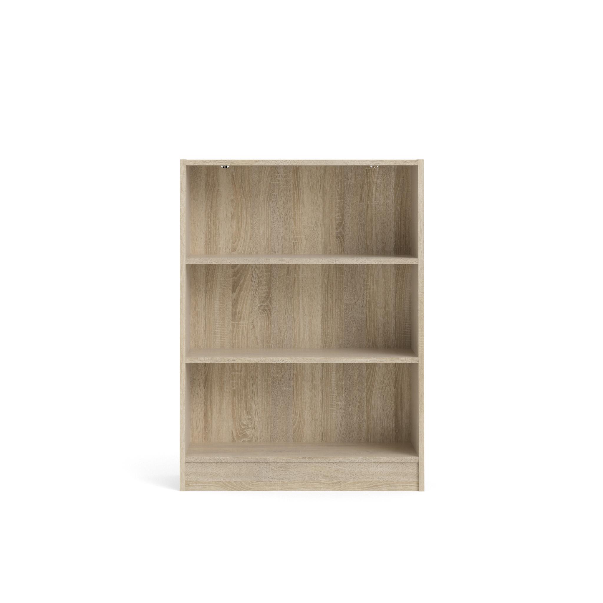 TVILUM Basic bokhylla - ekstruktur, med 2 hyllplan