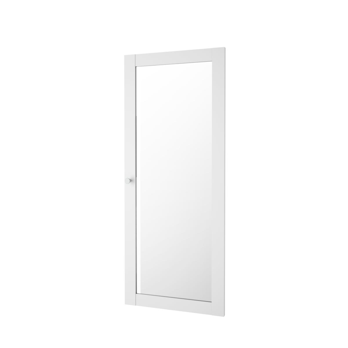 TVILUM Basic glasdörr - vitt trä
