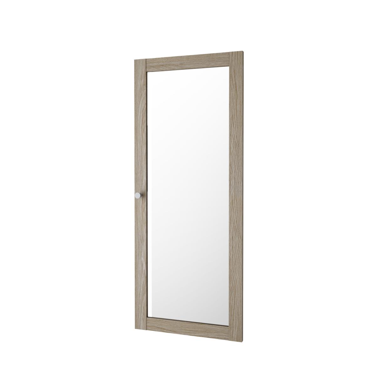 TVILUM Basic glasdörr - ekträstruktur