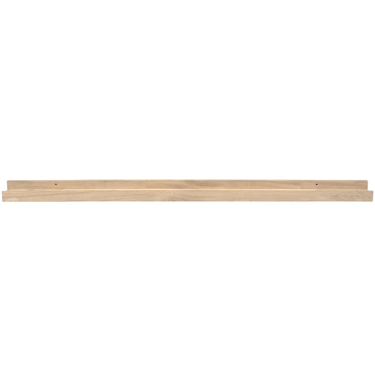 WOOOD tavelhylla - naturfärgad ek (B:100cm)