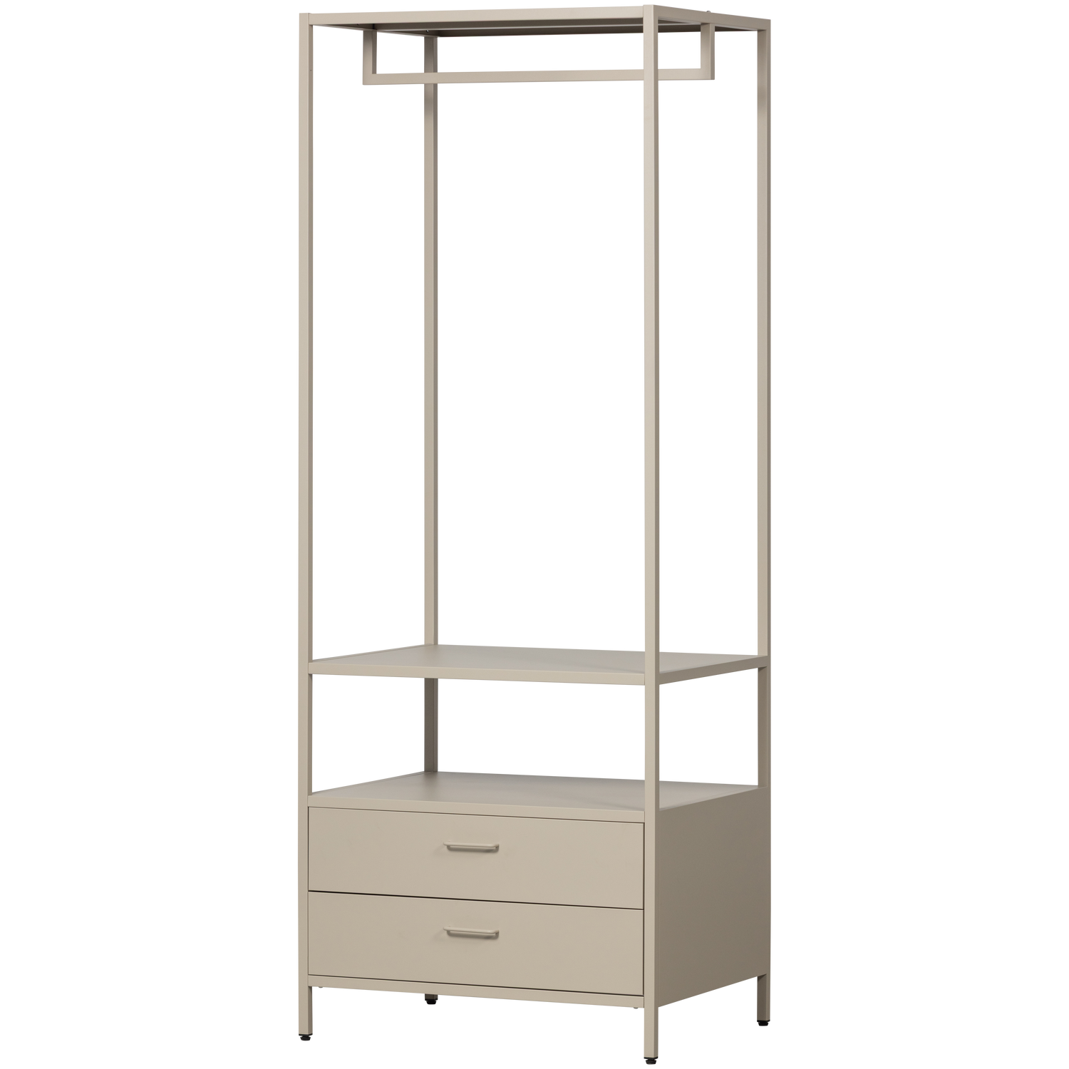 WOOOD Ferris Öppen Garderob 70 cm Metall Sand