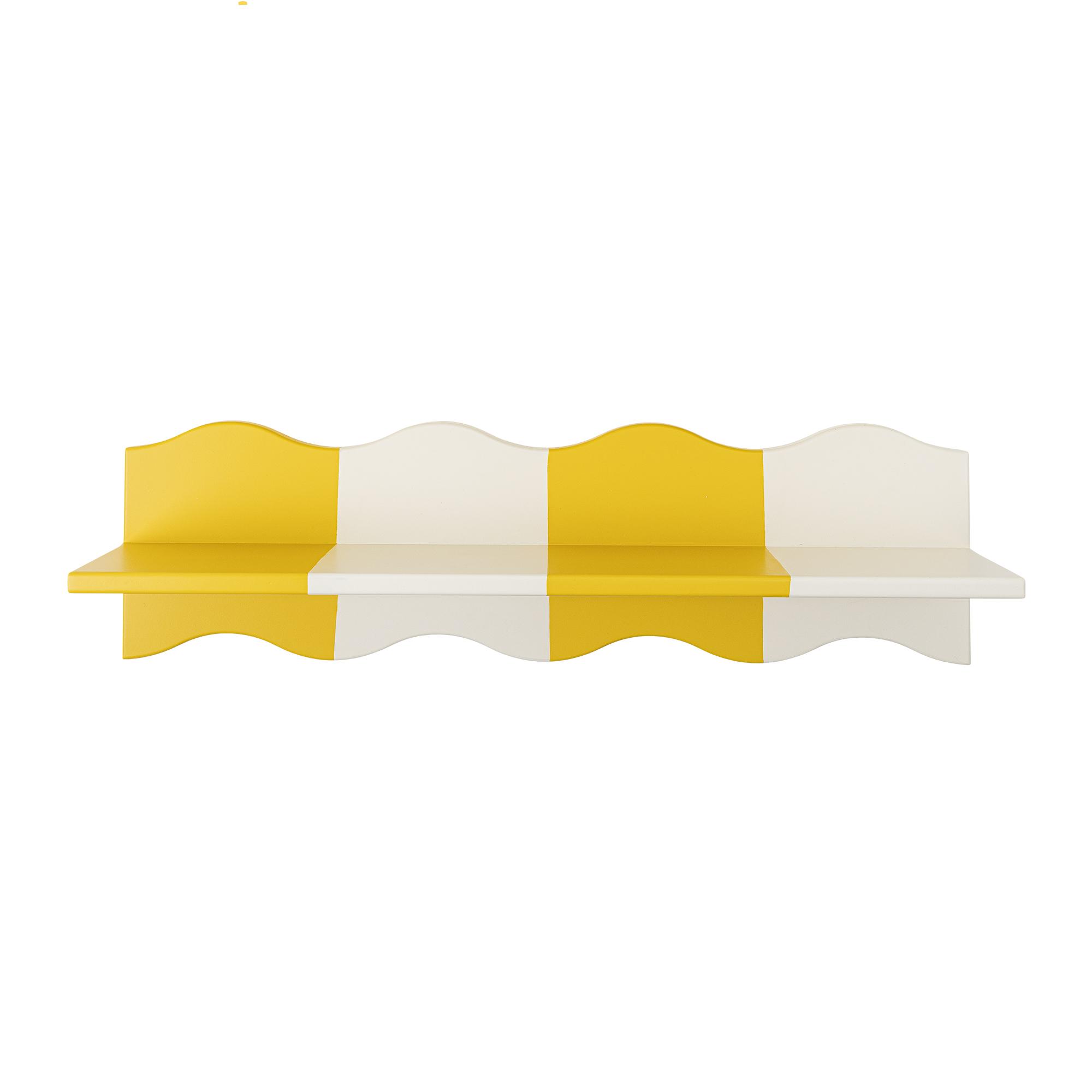 BLOOMINGVILLE MINI Bubbi-hylla, gul, MDF (L80xH22,5xB17 cm)