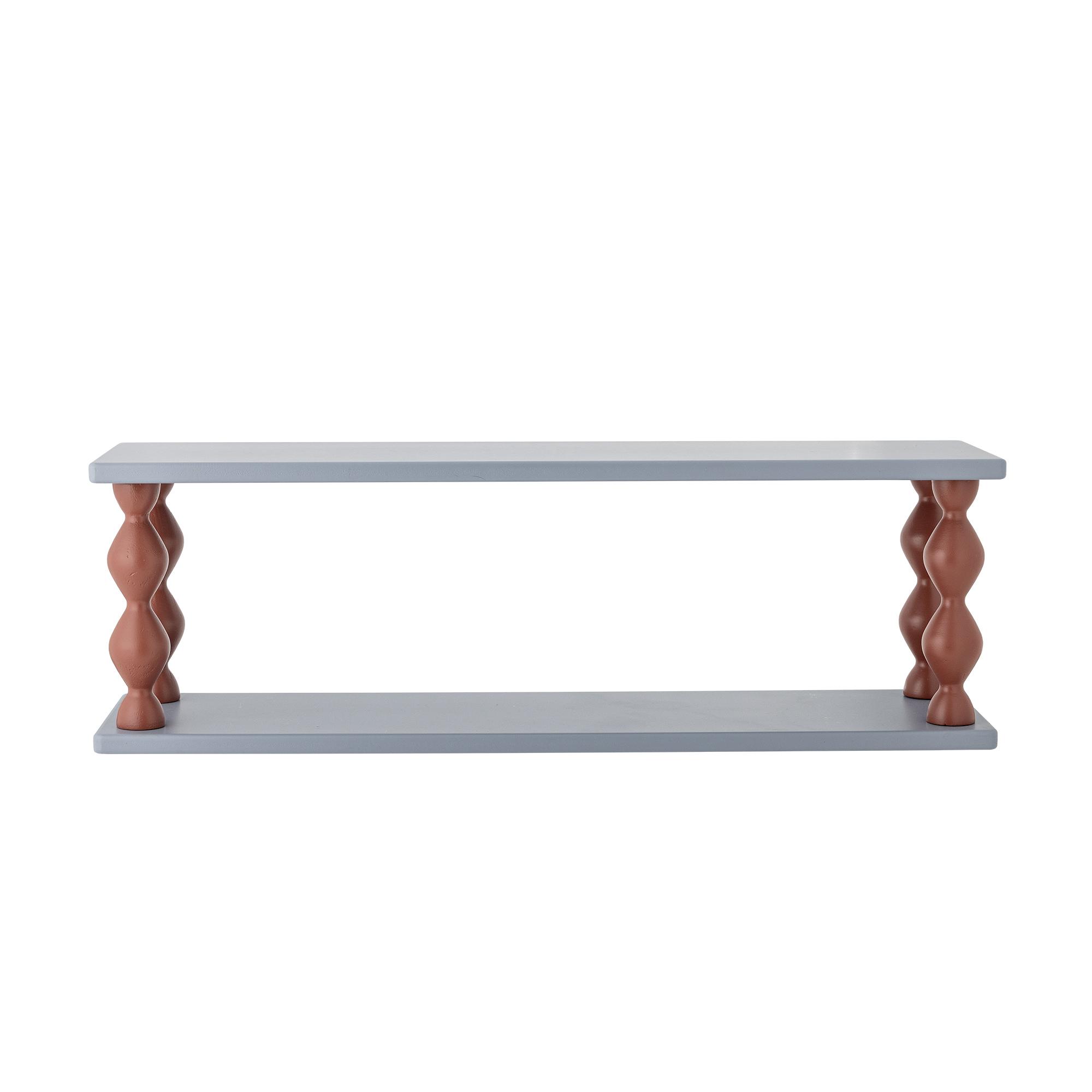 BLOOMINGVILLE MINI Bibiola Hylla, blå, MDF (L80xH26xB20 cm)