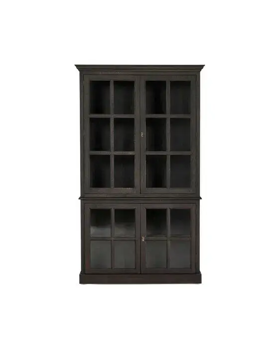 Seethrough vitrinskåp mountain wenge