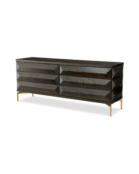 Denver byrå mocha oak veneer