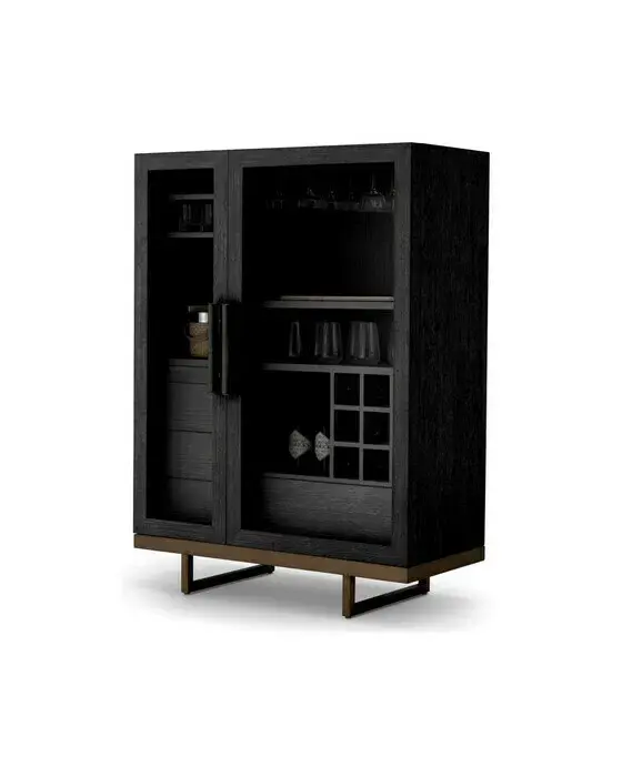 Connaught barskåp charcoal grey