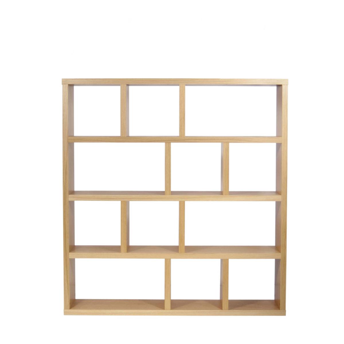 TEMAHOME Berlin Bokhylla - Natur, Ekfaner, 150 cm