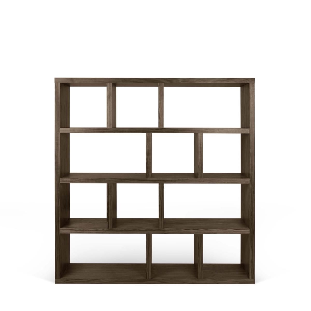 TEMAHOME Berlin Bokhylla 150 4L - Valnöt, 150x159 cm
