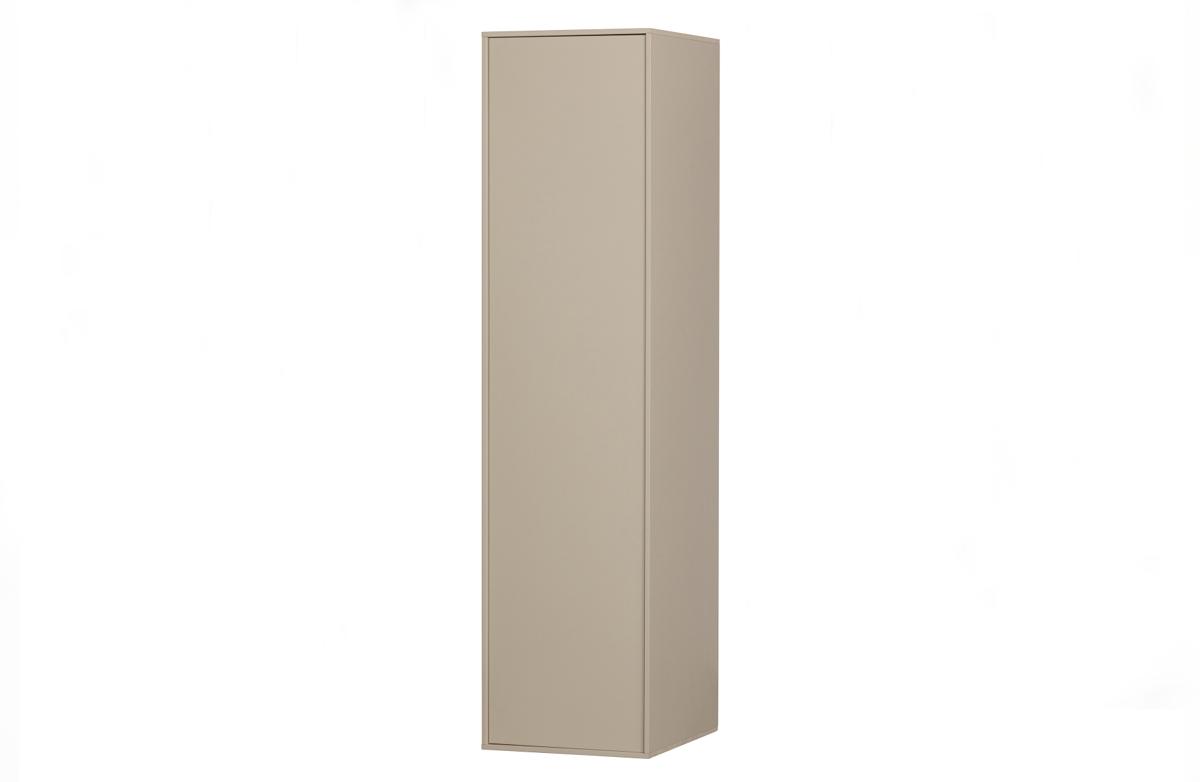 VTWONEN Daily Closet Enkelskåp, 1 dörr, 2 lådor, 2 hyllor, 1 stång - dakargrau furu (H:200)