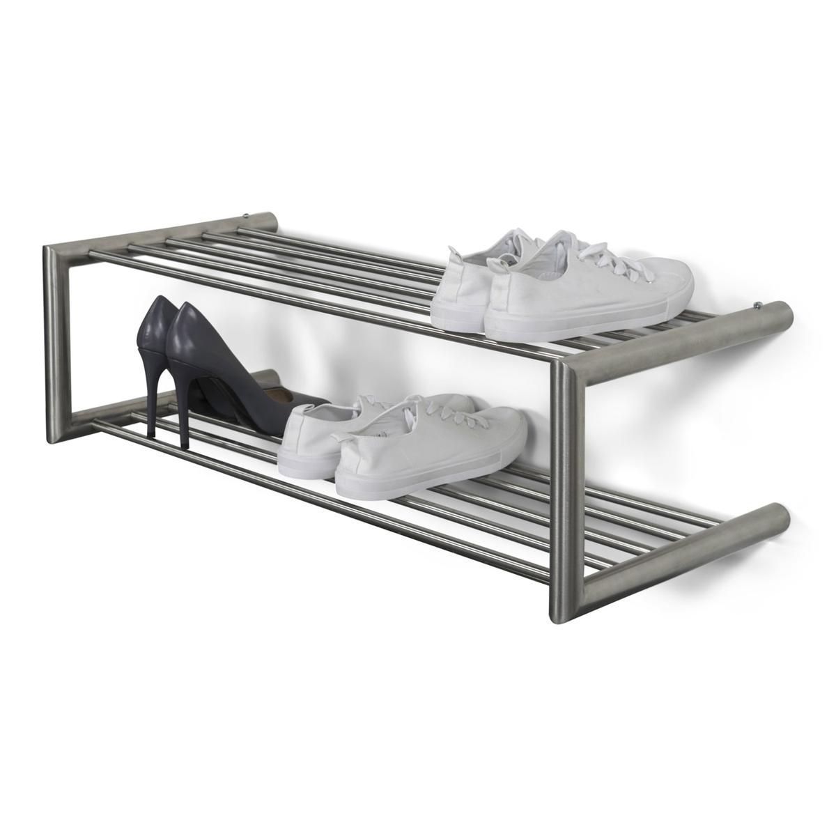 SPINDER DESIGN Soenz skoställ, med 2 hyllplan - stål (80x23)