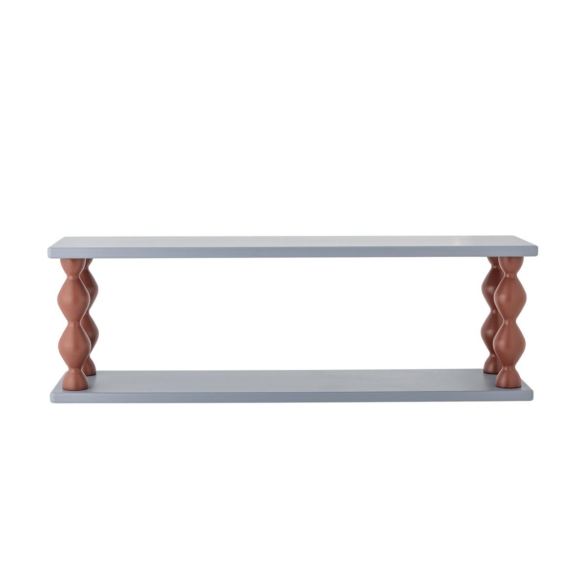 BLOOMINGVILLE MINI Bibiola Hylla, blå, MDF (L80xH26xB20 cm)