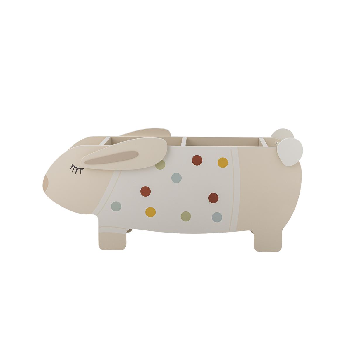 BLOOMINGVILLE MINI Villja bokhylla, vit, FSC®100%, MDF (L87xH38xB32 cm)