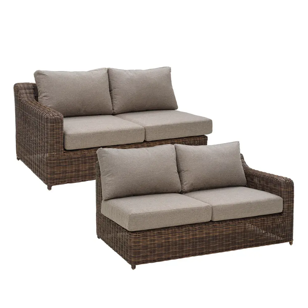 Brafab, Glendon avslutsdelar 2-pack Dark brown / Soft moose