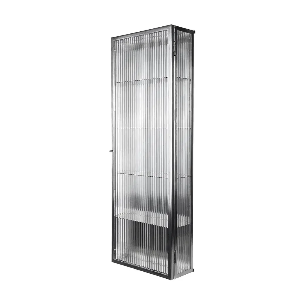 Ferm Living, Badrumsskåp Haze Tall Stainless Steel