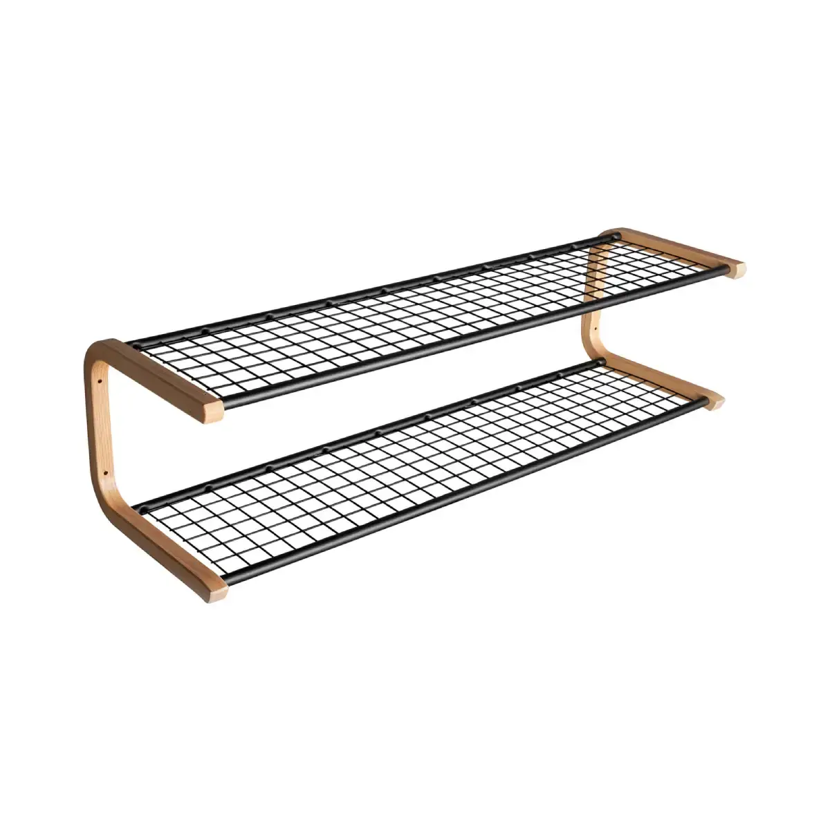 Essem Design, Anna skohylla 100 cm Svart Ek