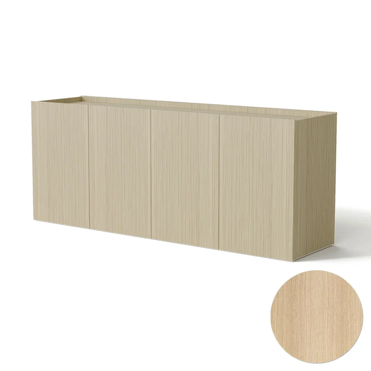 Skovby, Sm404 Skänk Ek Lack 169X43X68Cm