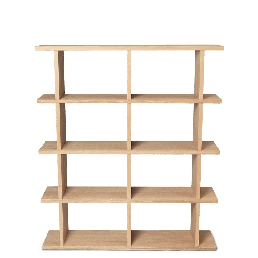 Ferm Living, Kona Bokhylla 2x4 - Natural ek