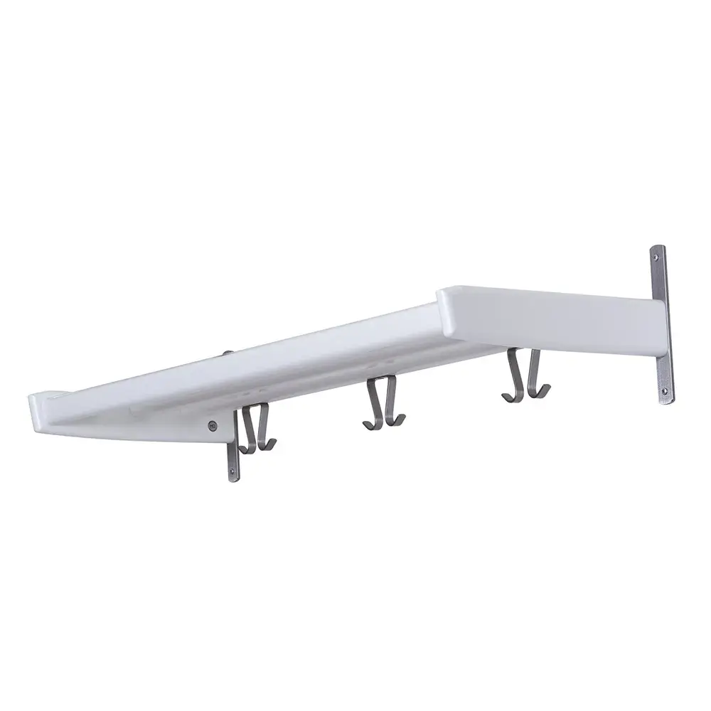 Oscarssons Möbel, Meja Hatthylla 90 cm Vitlackad Björk