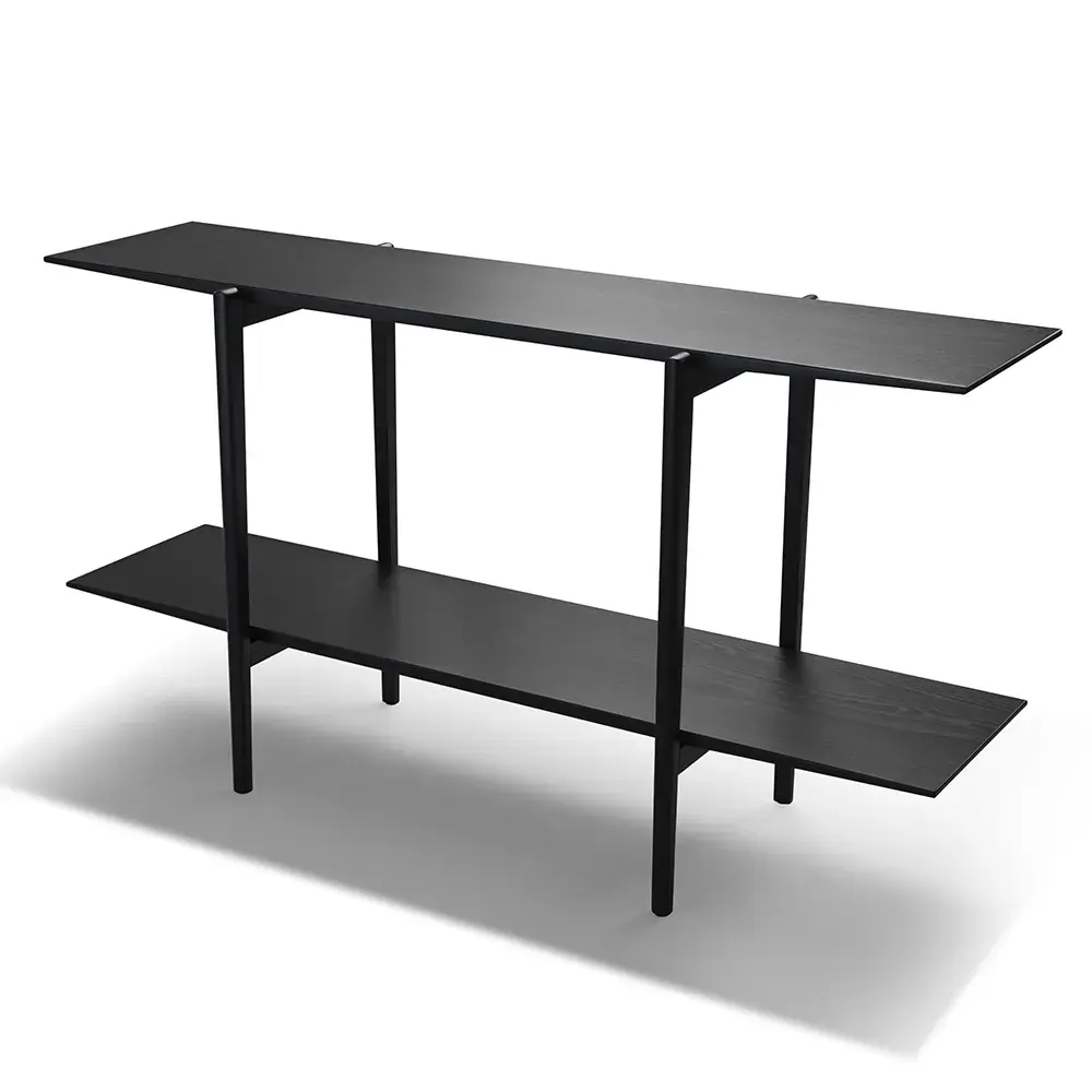 Oscarssons Möbel, Calpe Sideboard Svartbetsad Ask