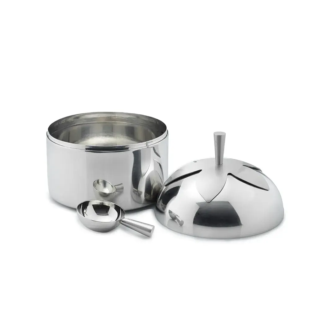 Klong, Blad Kaffe och Te Burk Steel Small
