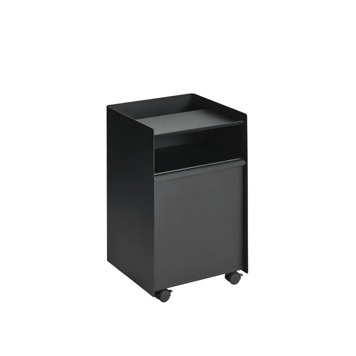 Muuto, Folded Trolley H 61,5 cm Hurts - Svart