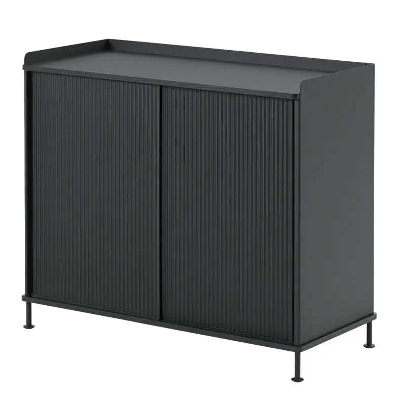 Muuto, Enfold Sideboard 100 x 45 cm - Black Anthracite Black