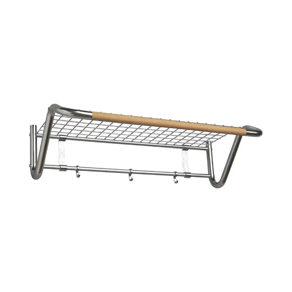 Essem Design, Funk Hatthylla 122 cm Rostfritt stål Ek