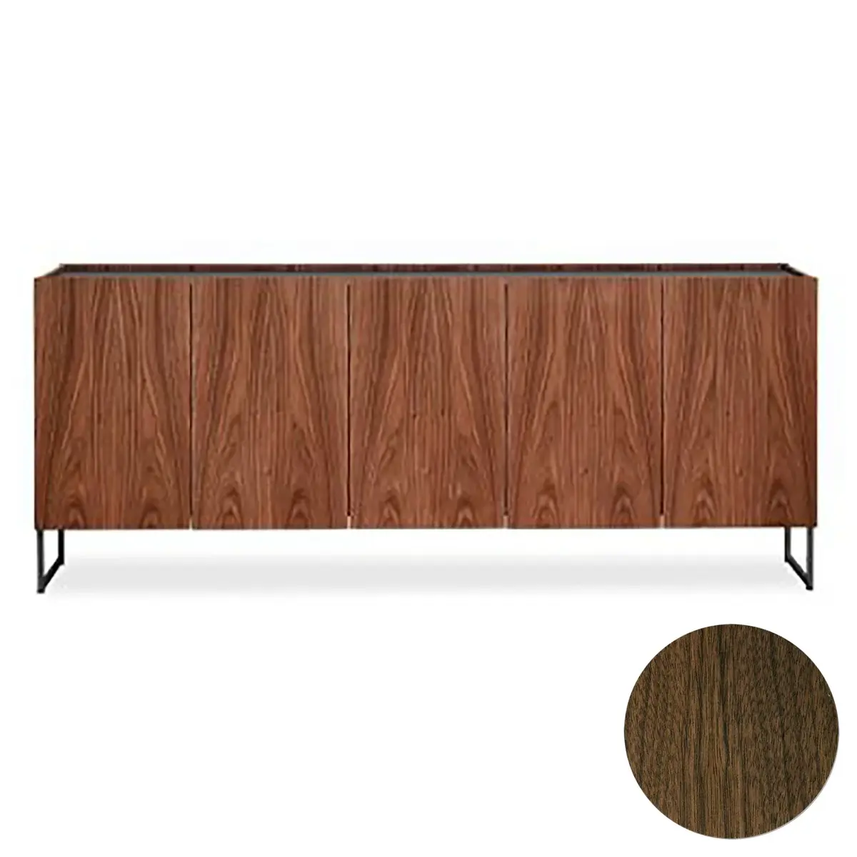 Skovby, Sm405 Skänk Valnöt Naturolja 211X43X68Cm