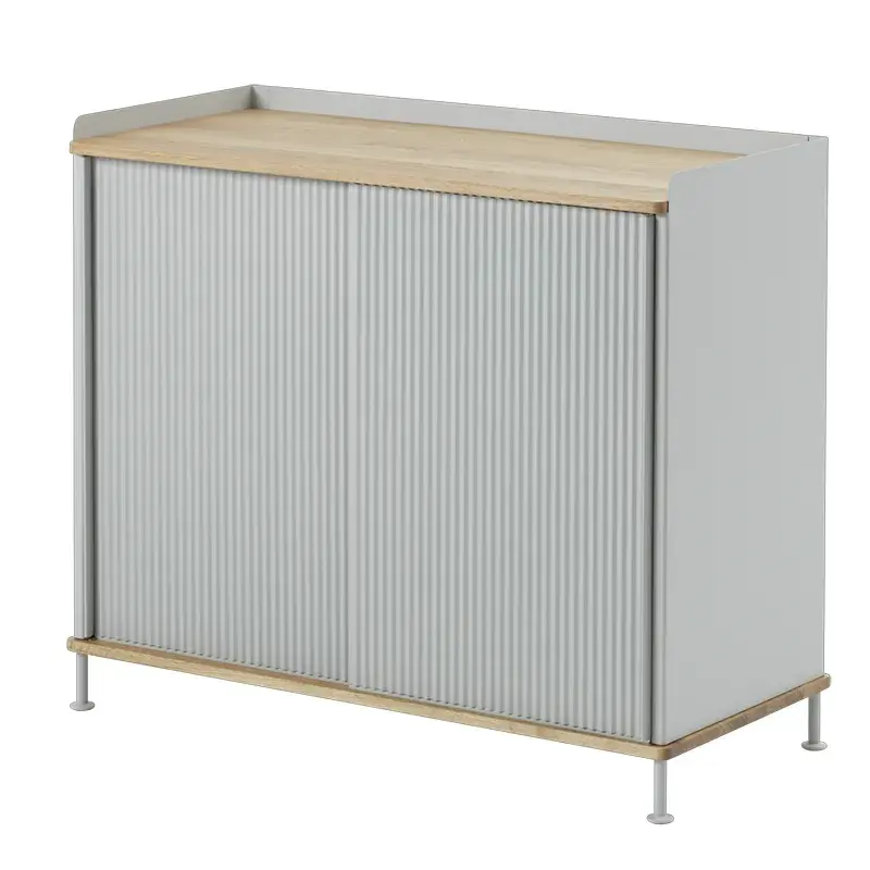 Muuto, Enfold Sideboard 100 x 45 cm - Oiled oak Grey