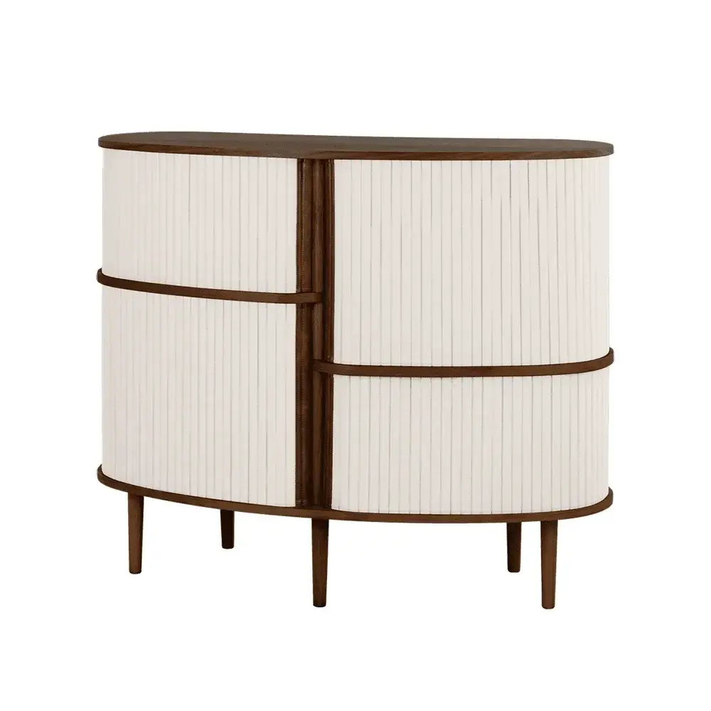 Umage, Audacious Highboard Skåp Mörk Ek/White Sands