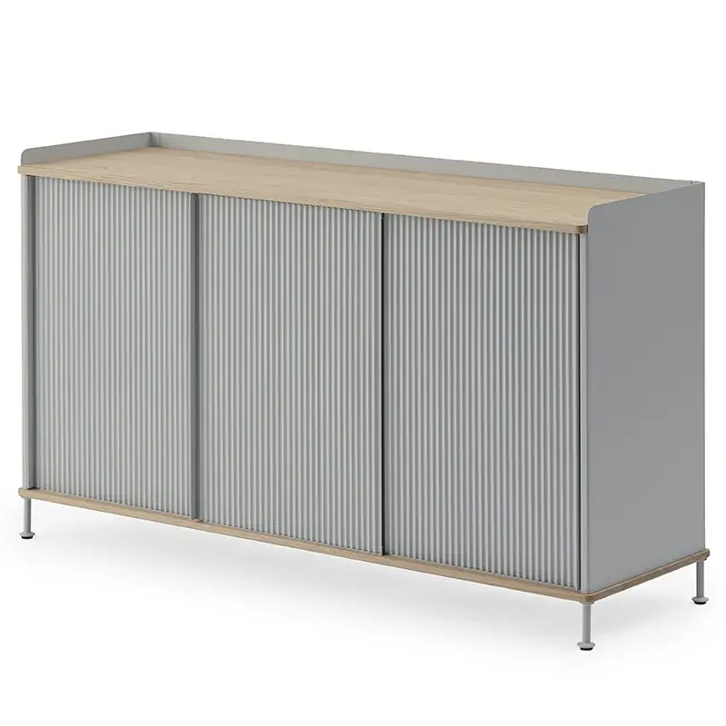 Muuto, Enfold Sideboard 148 x 45 cm - Oiled oak Grey